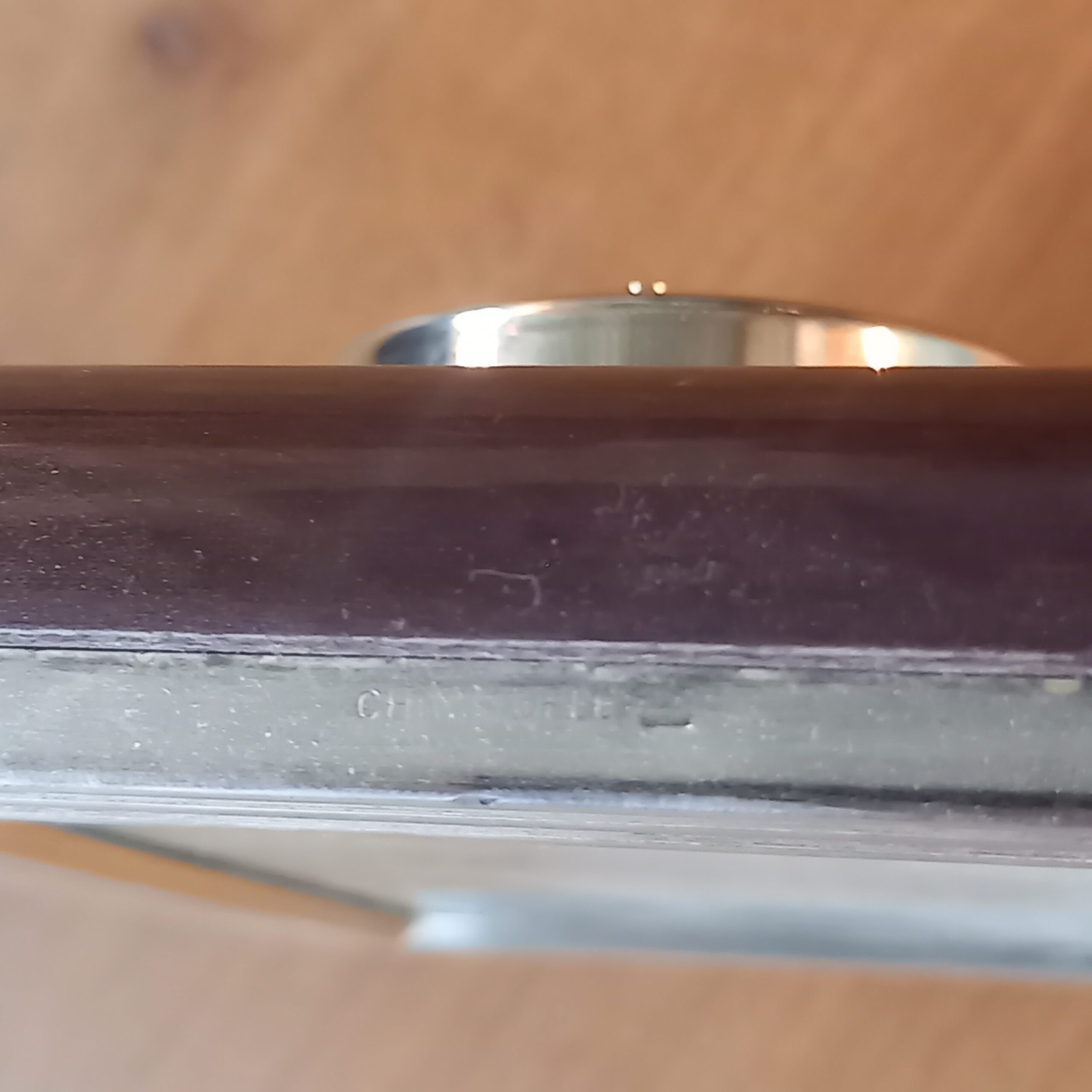 Pendulette de bureau vintage orfèvre Christofle – Image 4