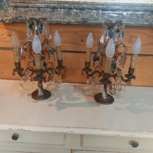 Paire de girandoles début XXème