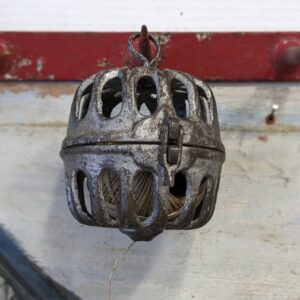 Dévidoir à ficelle de boucherie à suspendre fin XIXéme