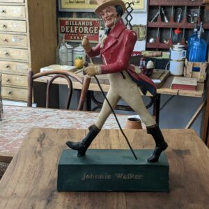 Figurine publicitaire Johnnie Walker vintage années 50