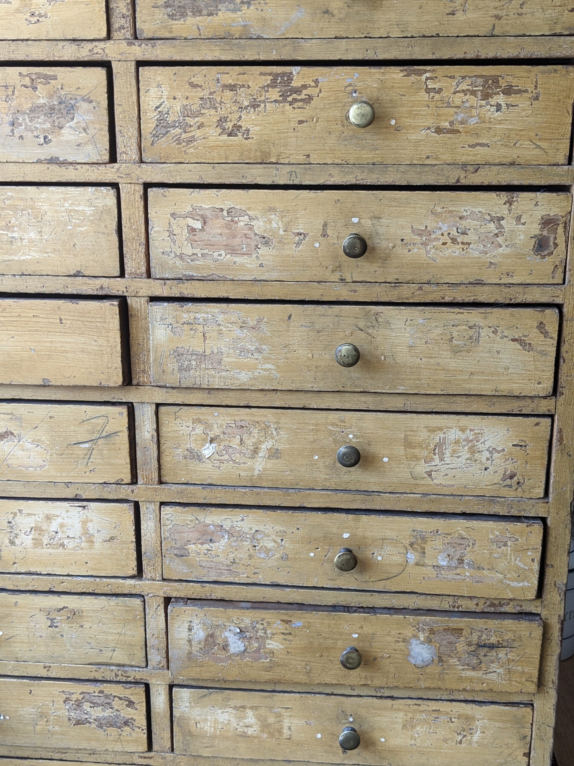 Grand meuble de métier 30 tiroirs – Image 3