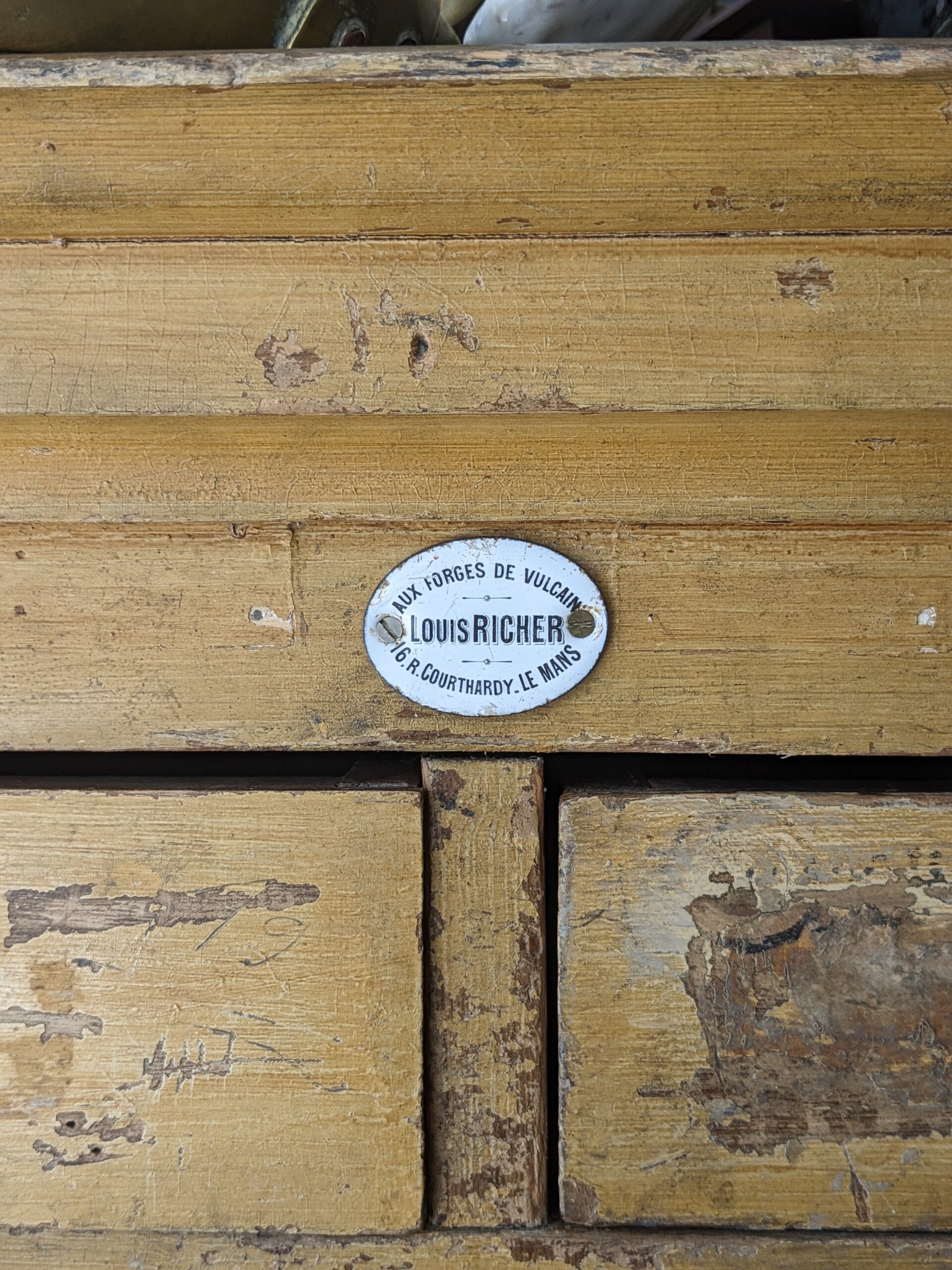 Grand meuble de métier 30 tiroirs – Image 4