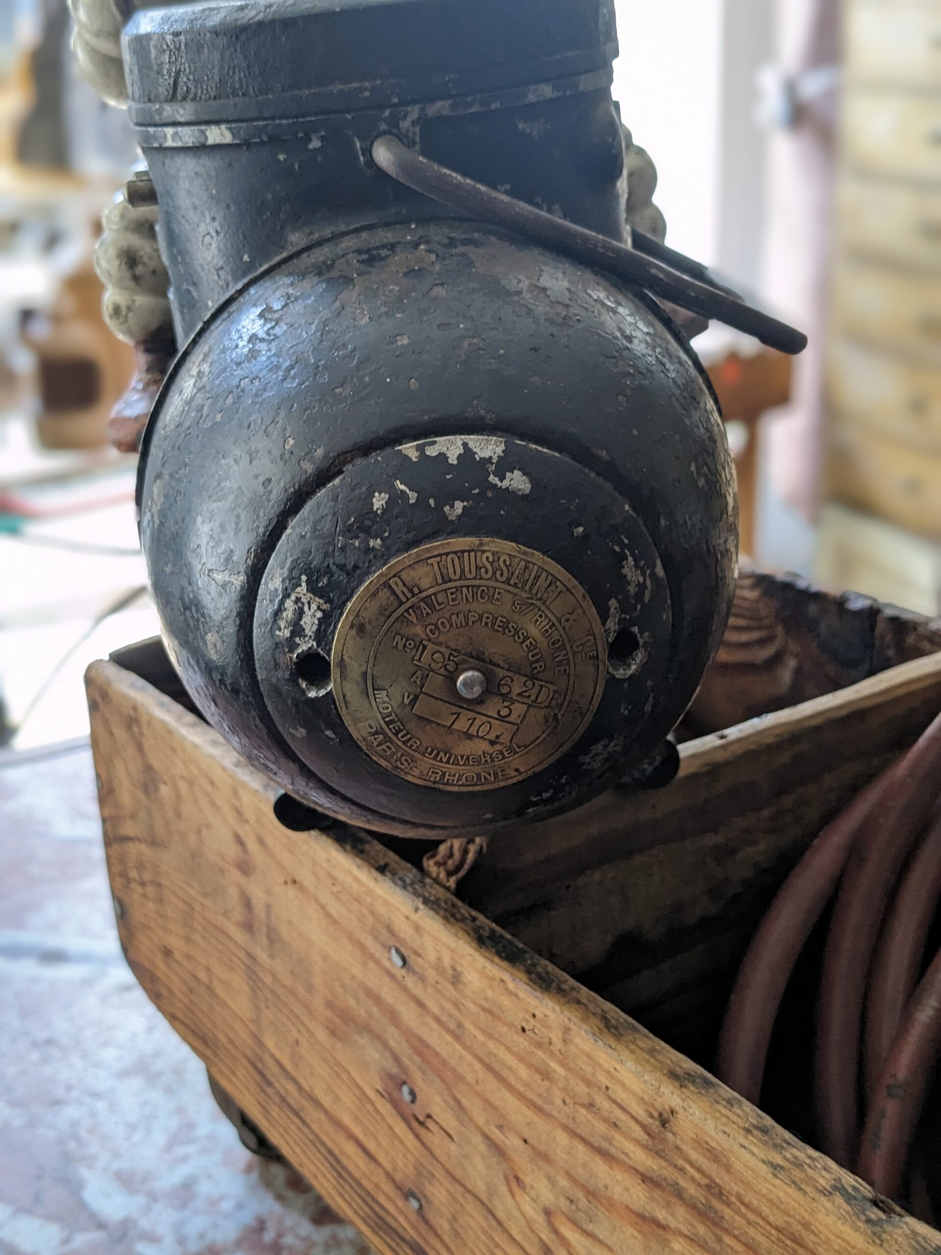 Compresseur gonfleur Michelin des années 30 – Image 5