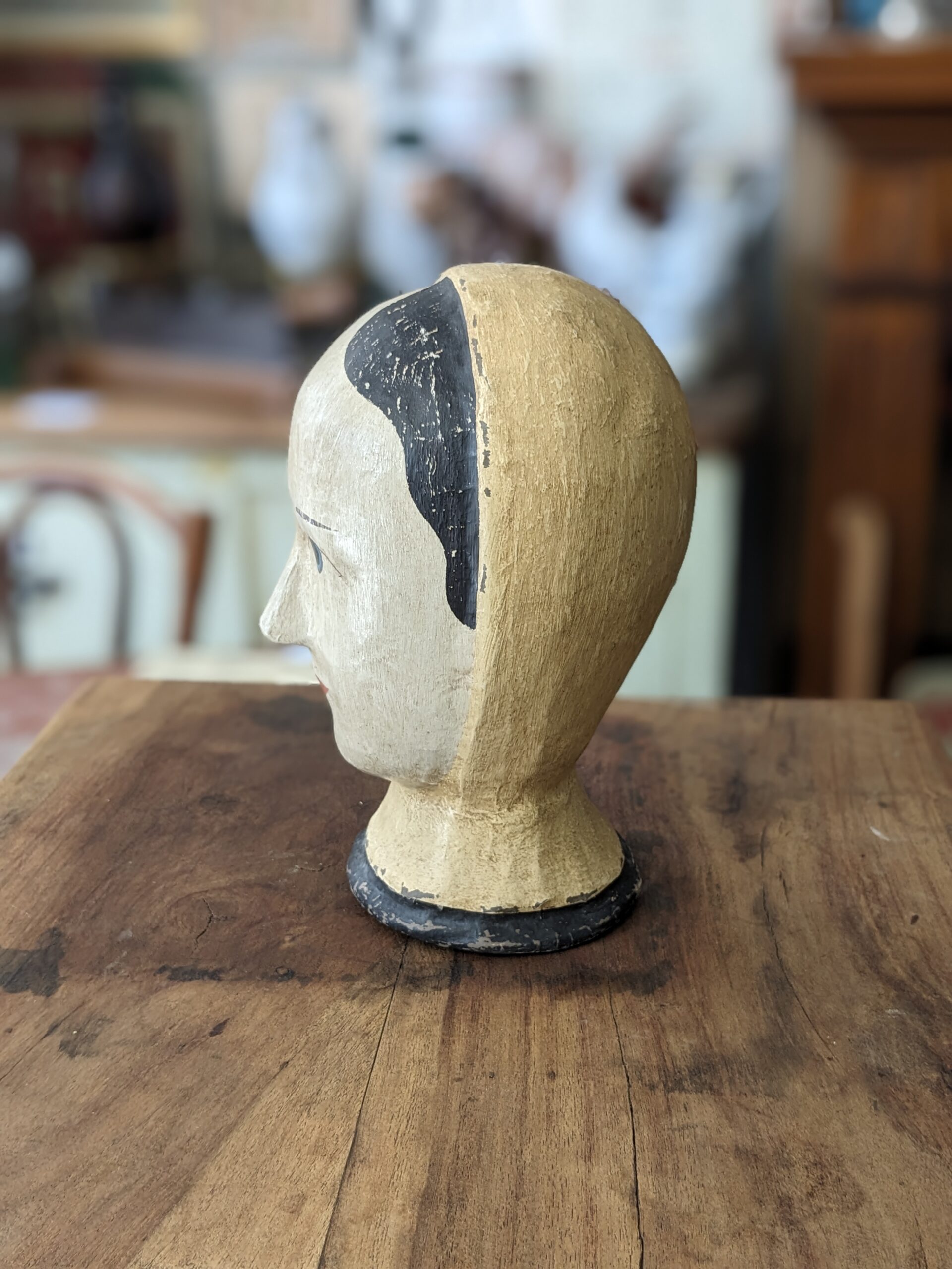 Ancienne marotte en papier maché – Image 3