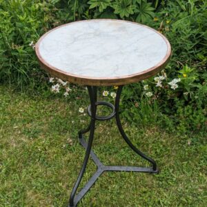 Ancien guéridon de bistrot