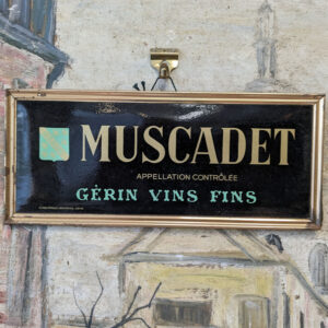 Glacoïde publicitaire "Gérin Vins Fins" Muscadet