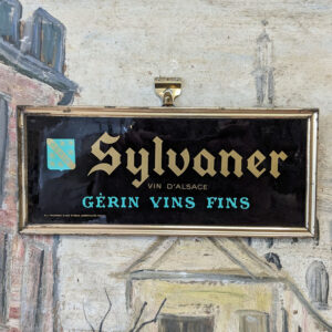 Glacoïde publicitaire "Gérin Vins Fins" Sylvaner